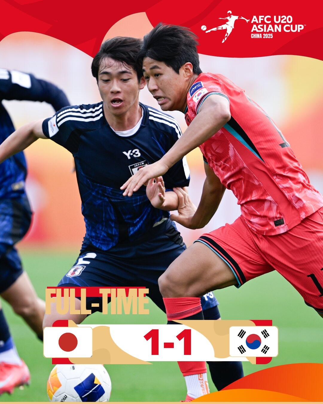 韩国U20前锋谈绝平日本:这场比赛不能输 平局也让人沮丧